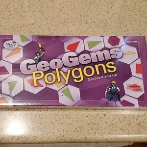 GeoGems Polygons Game NEW Homeschool